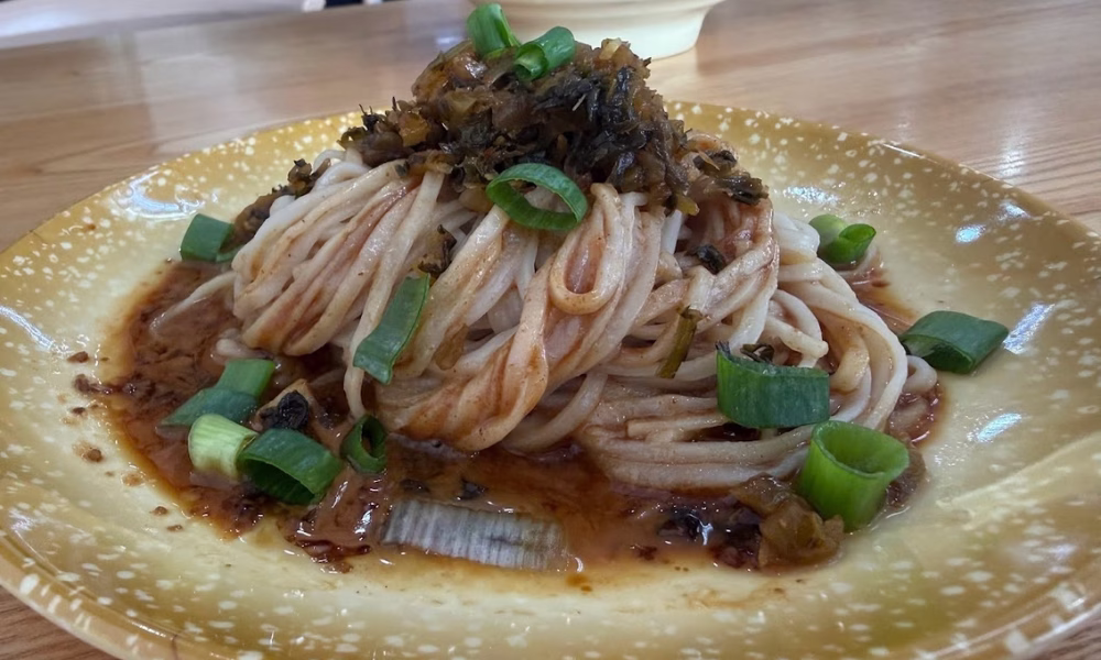 Peanut butter noodles from Shaxian County Snacks in Davao City
